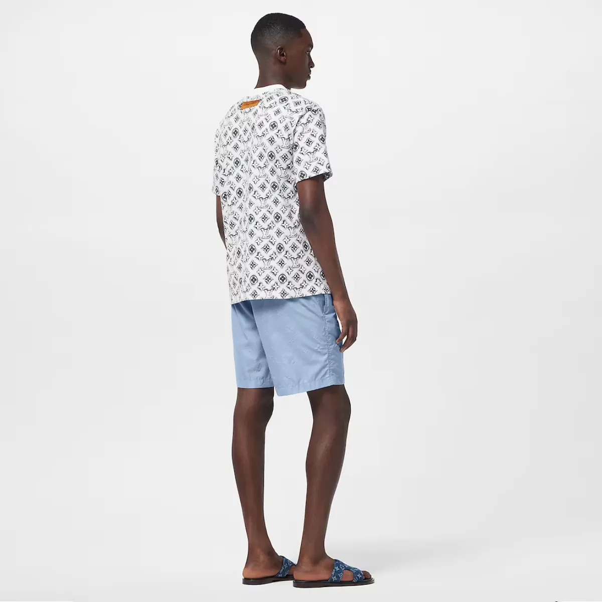 Monogram Nylon Swim Board Shorts
