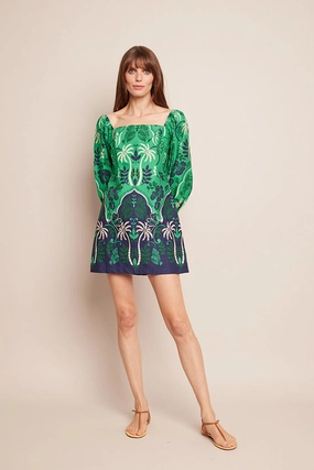 Montauk Dress Sanibel Island Green Versatile sundress