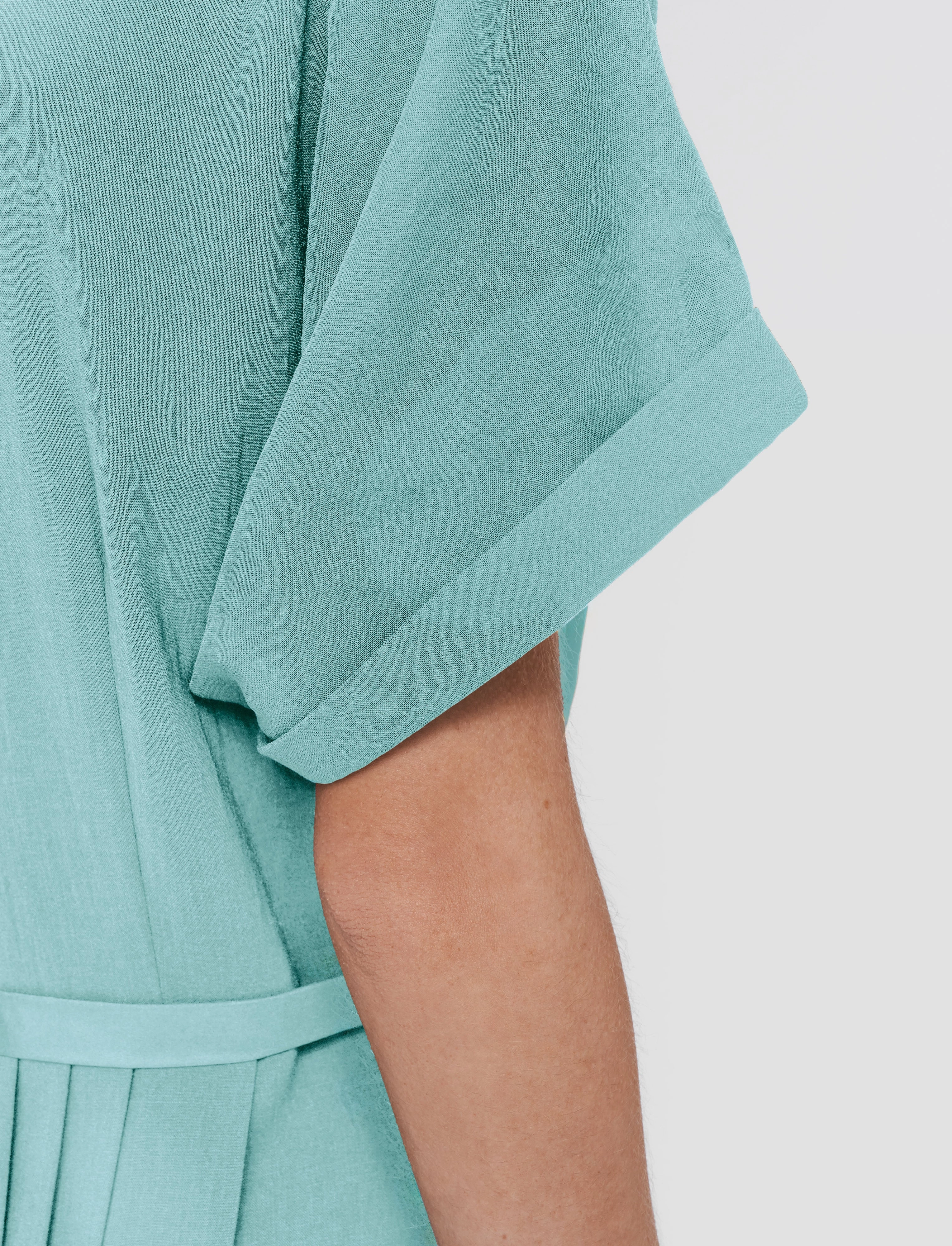 Trendy Everyday Sofia Airy Pliss?? Jumpsuit