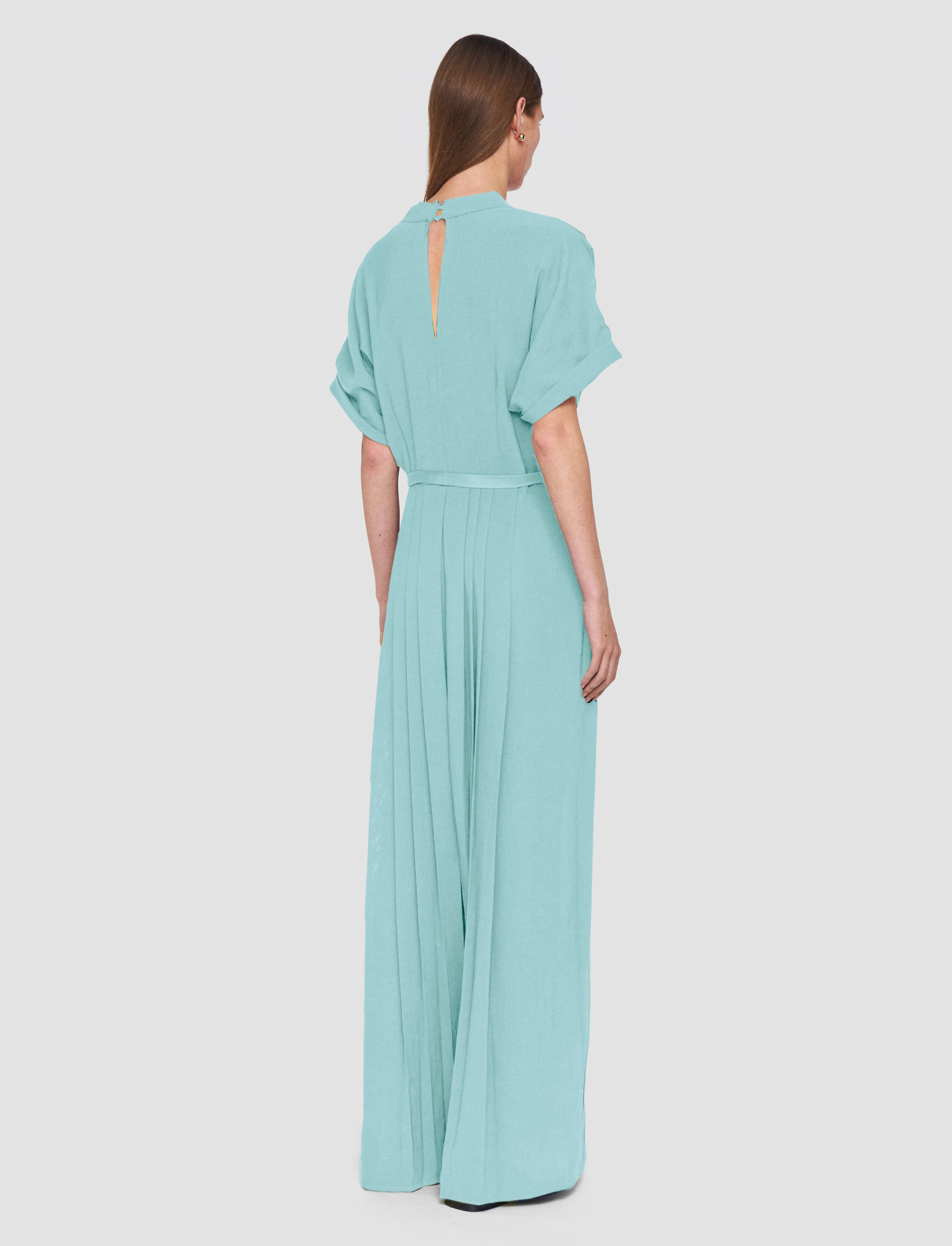Pink Glow Sofia Airy Pliss?? Jumpsuit