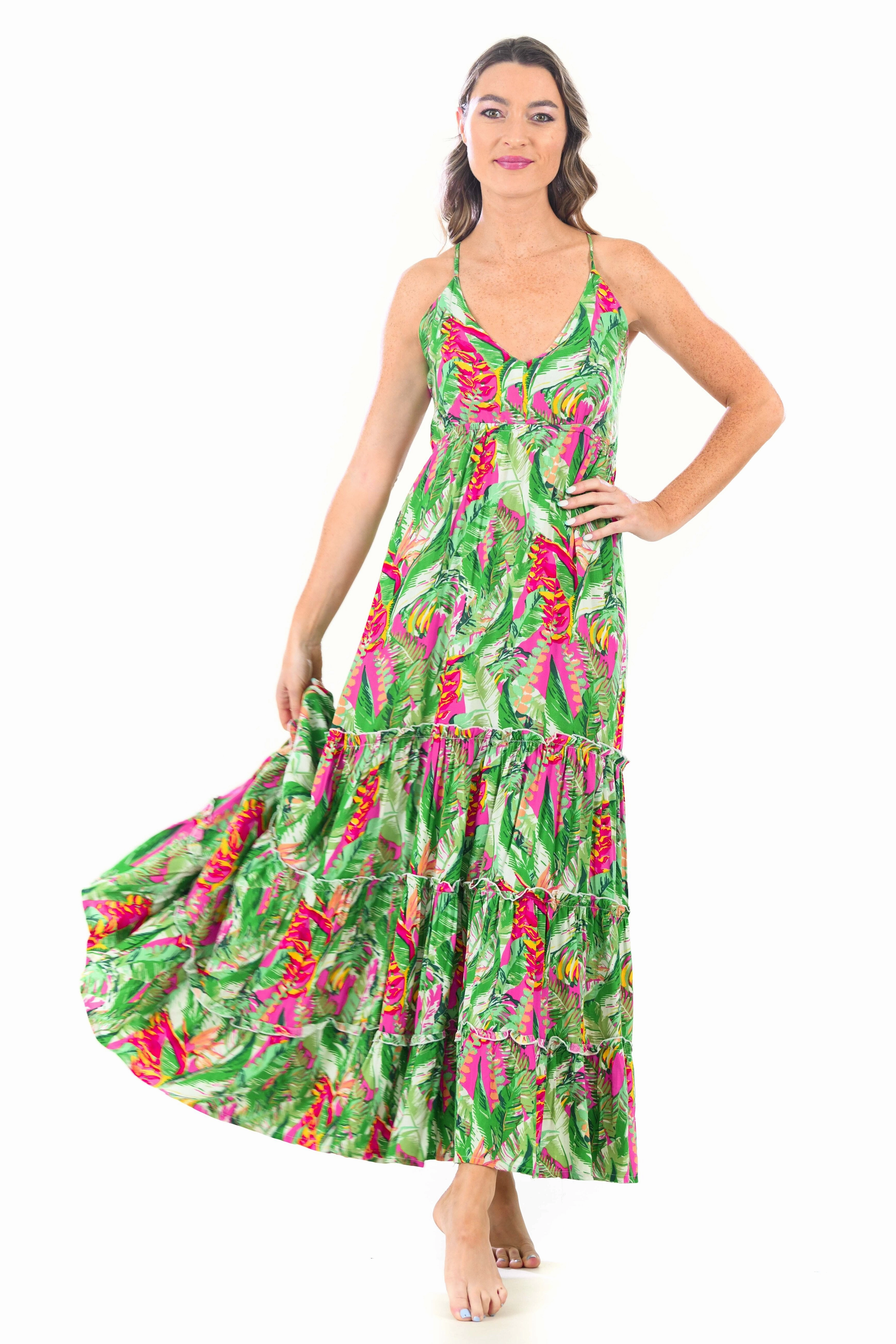 Casual Comfort Naya Dress / Jungle