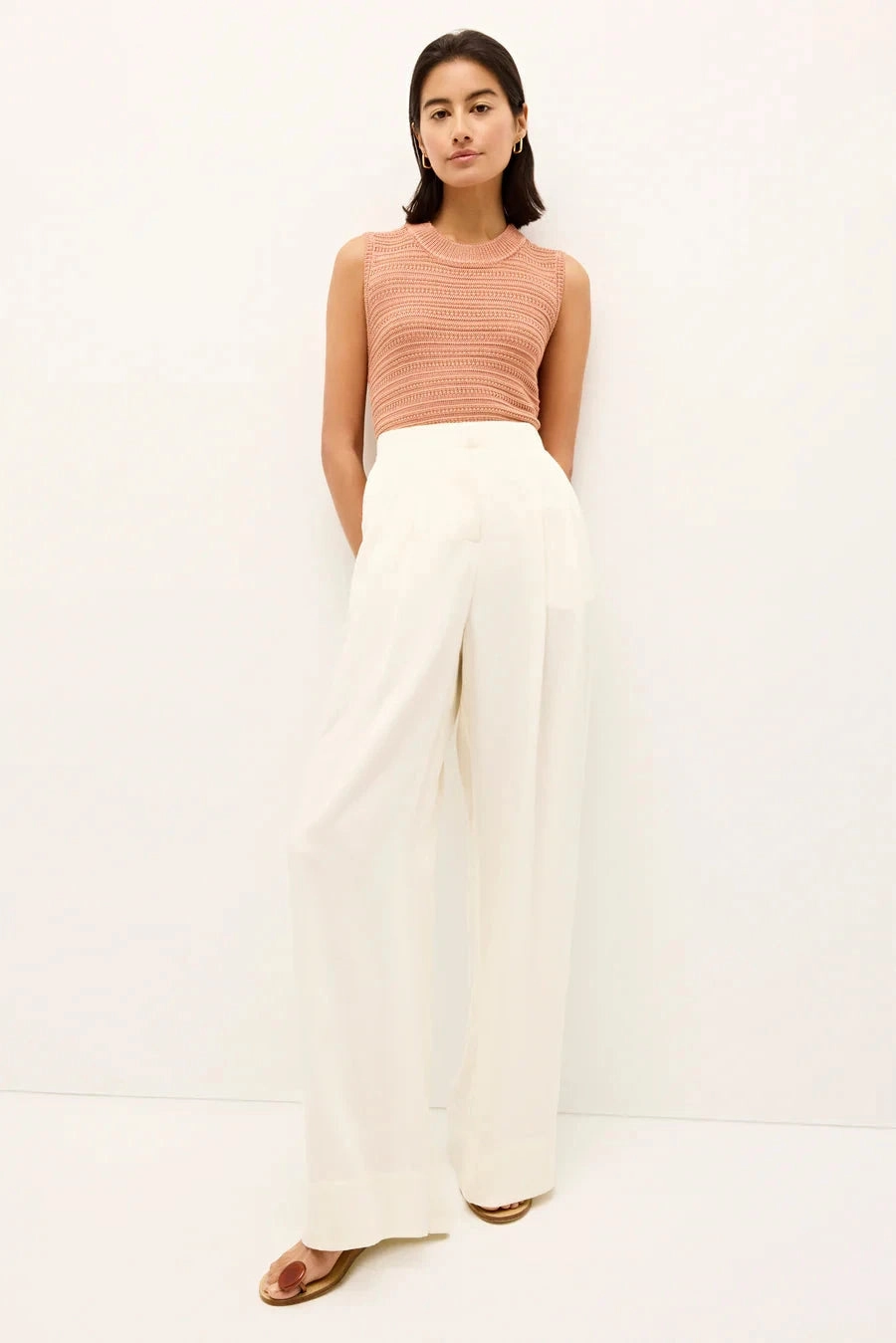 Nev Top Nectarine Minimalist Styling BreathableMesh