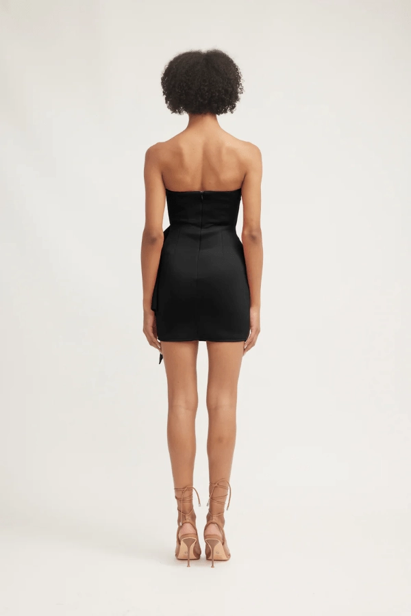 Nevie Dress Black Dreamy Texture Versatile Style