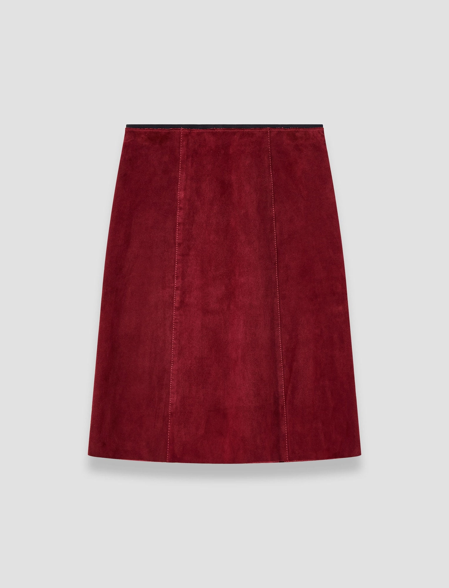 Nicole Suede Stretch Skirt Outfit Essence Polished Fit