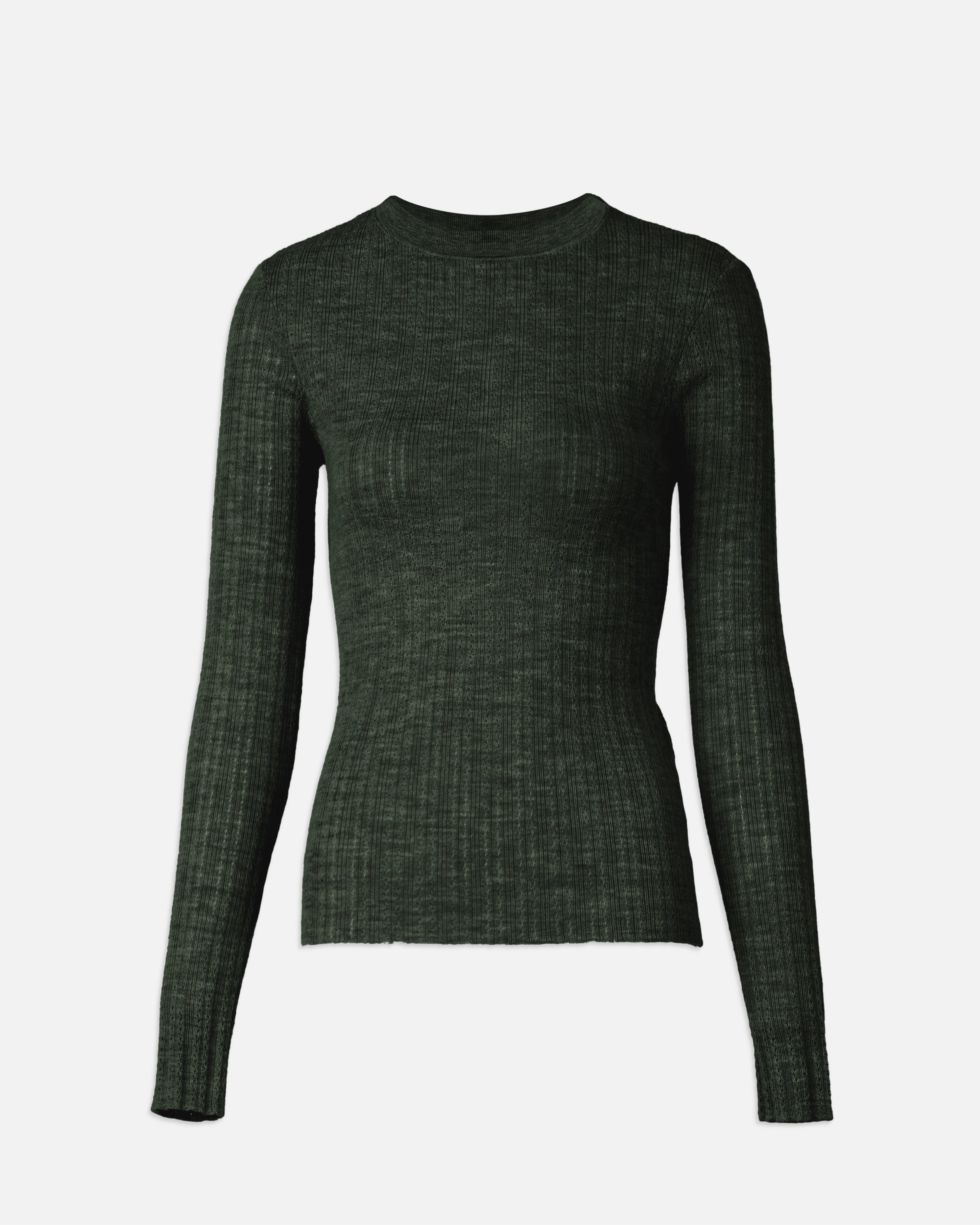 HiddenVentilationPockets FrictionResistant Trim Crew Neck Kayden Knit