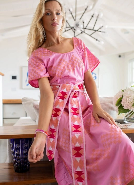 Norsara Dress Golden Hour Relaxed Fit Design Airy Layer