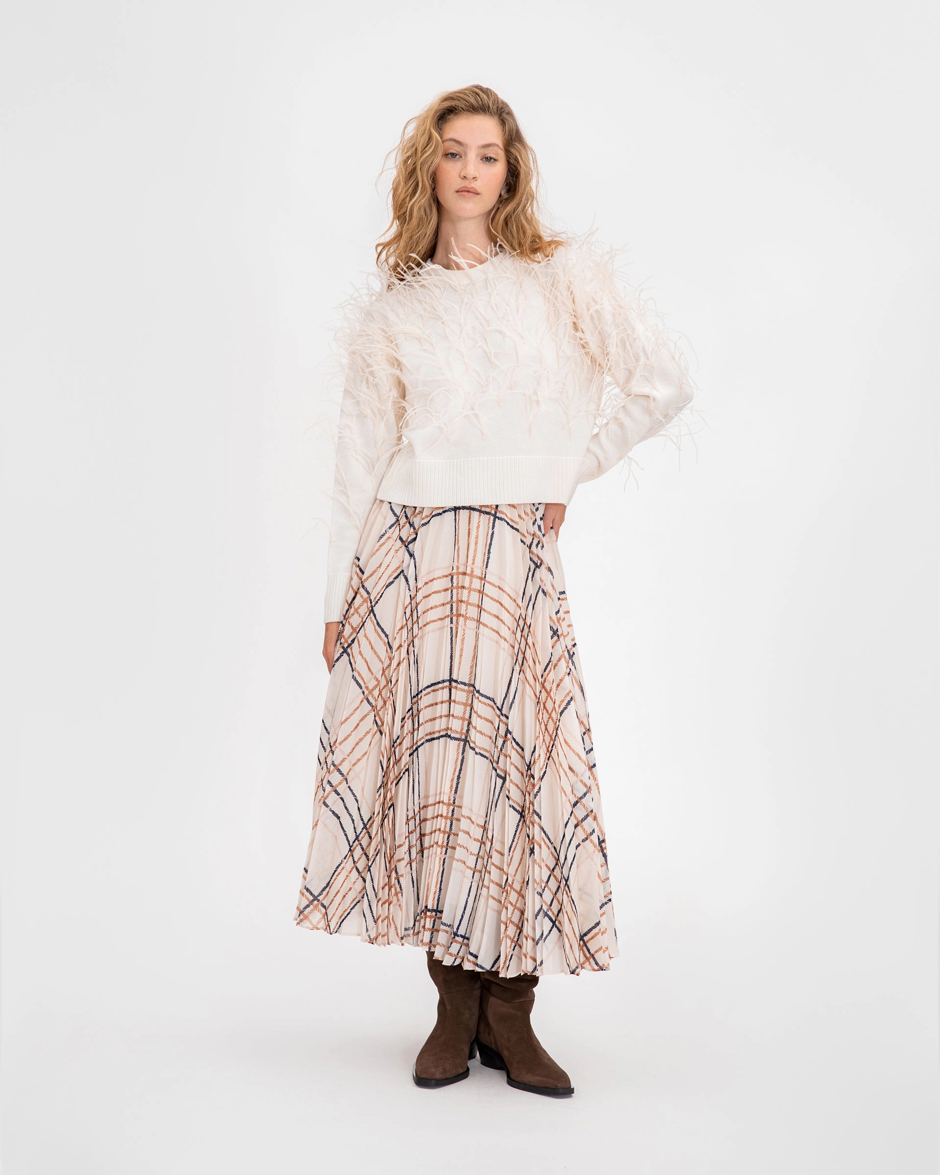 Lexia Sweater ConvertibleCollarSystem LayeredDurability