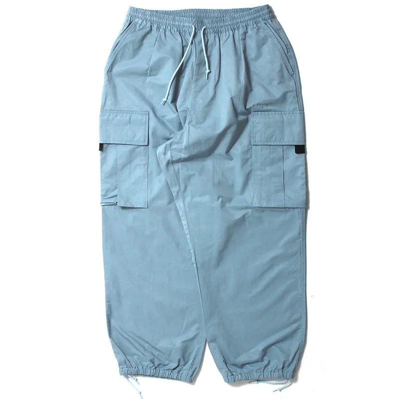 Nylon Easy Cargo Pants Light Blue