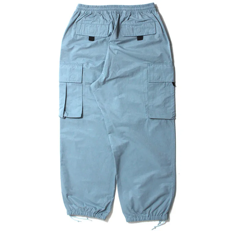 Nylon Easy Cargo Pants Light Blue