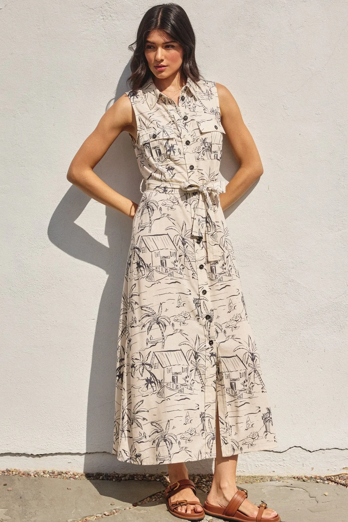 Oceanside Midi Dress