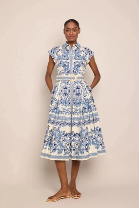 Fit Mood Non-Pilling Octavia Dress Saltaire Light Blue