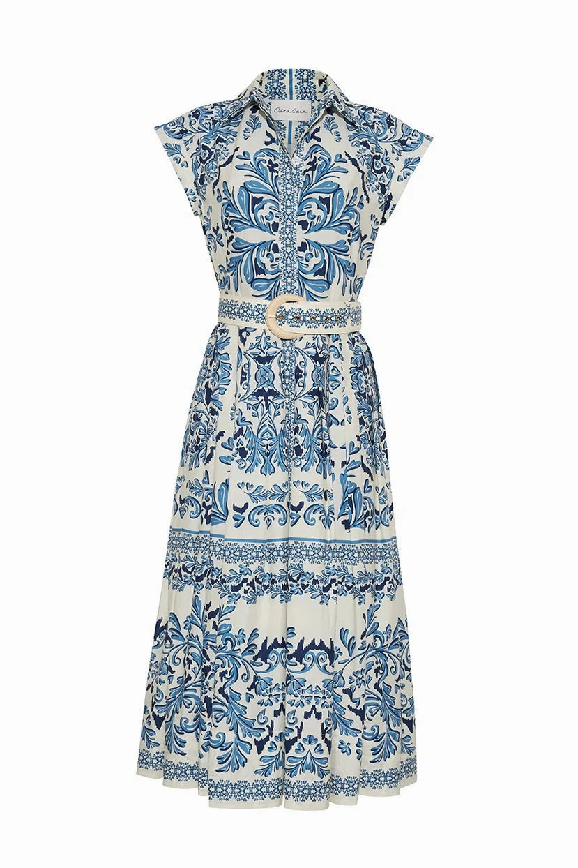 Octavia Dress Saltaire Light Blue Daily Movement A-Line