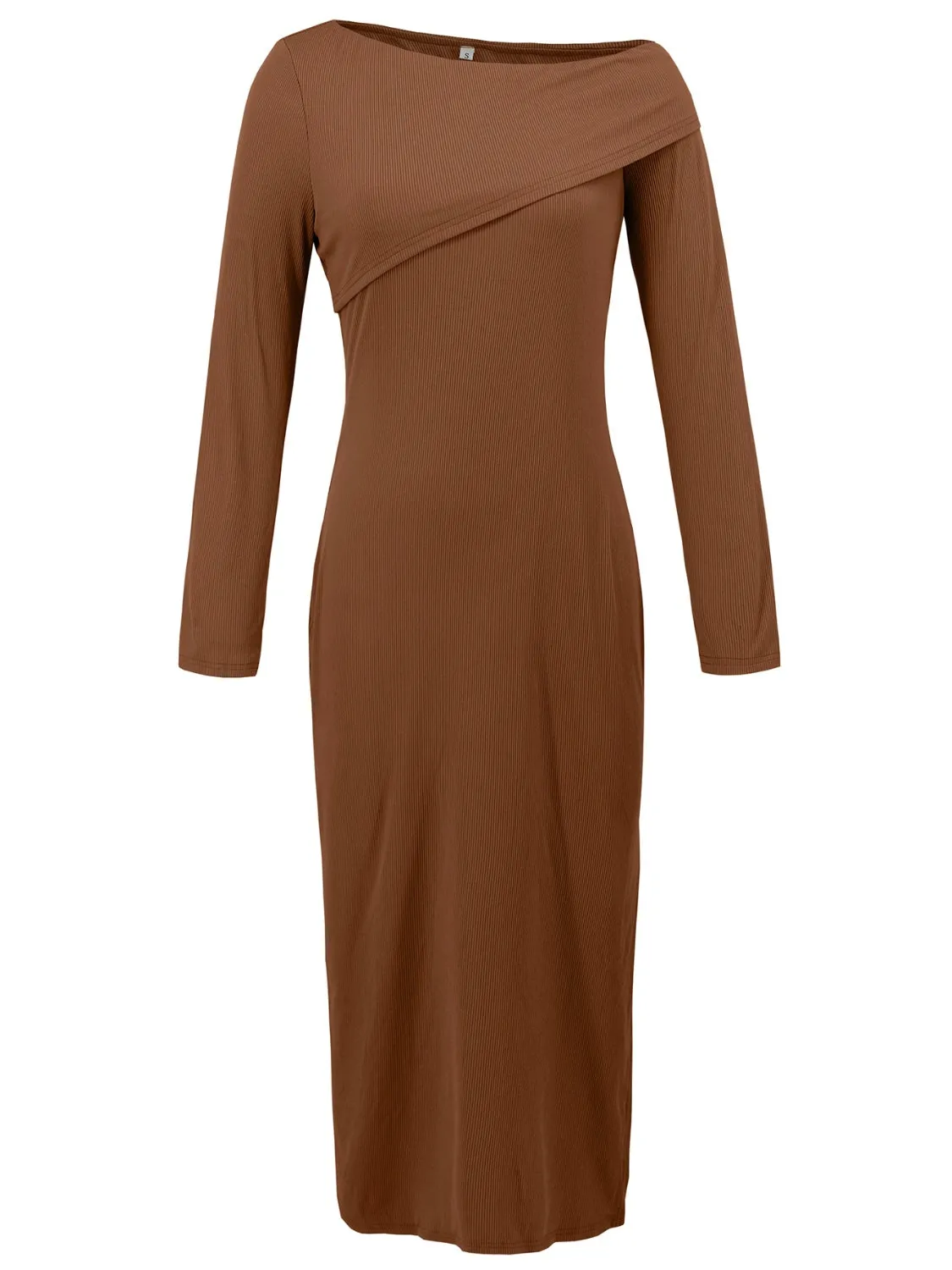 Off The Shoulder Long Sleeve Dress