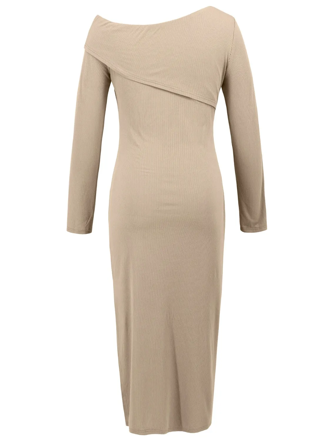 Off The Shoulder Long Sleeve Dress