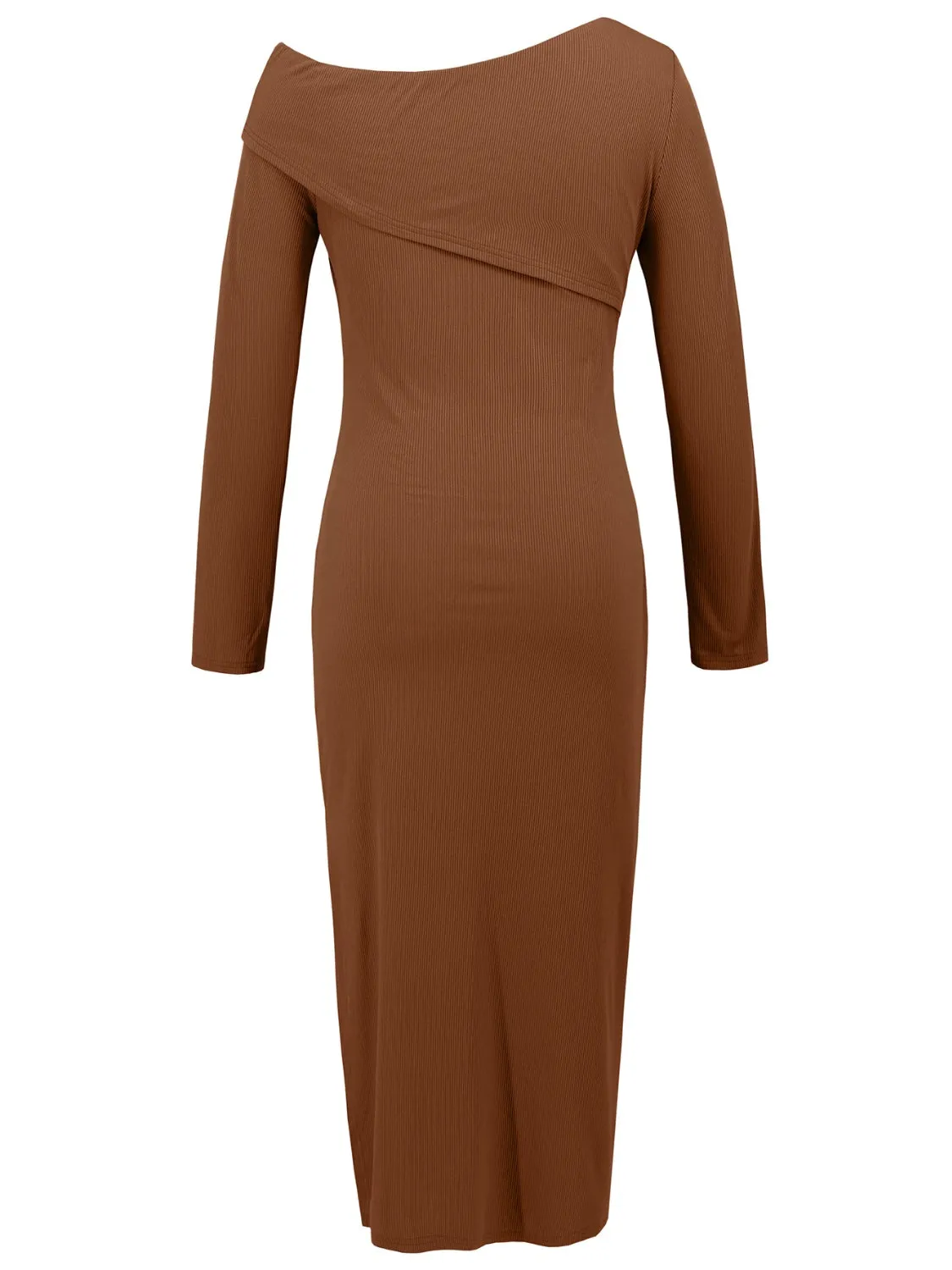 Off The Shoulder Long Sleeve Dress
