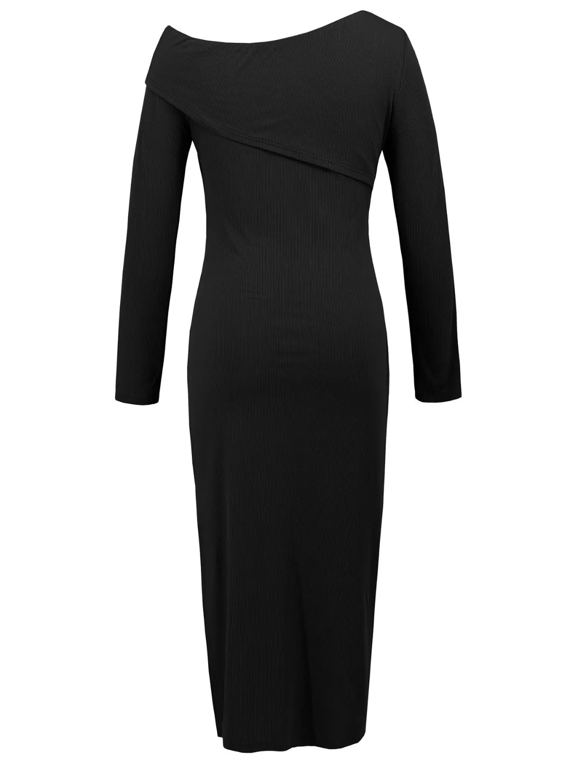Off The Shoulder Long Sleeve Dress