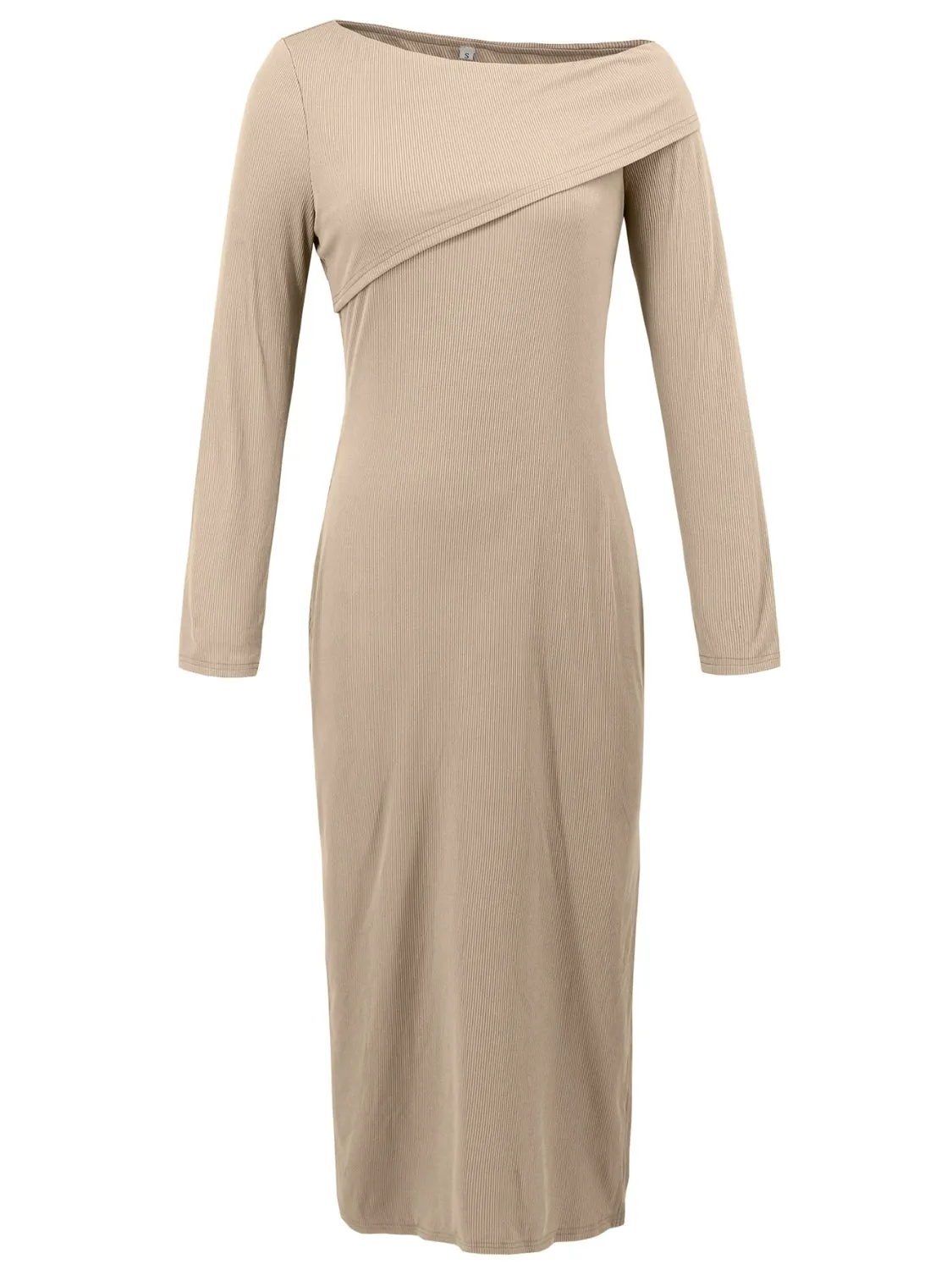 Off The Shoulder Long Sleeve Dress