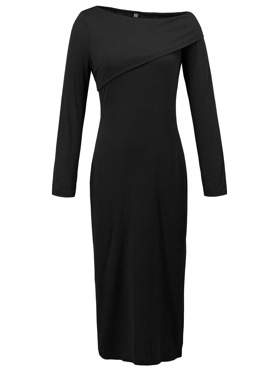 Off The Shoulder Long Sleeve Dress