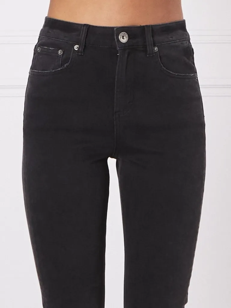 Olivia Mom Jeans - Black