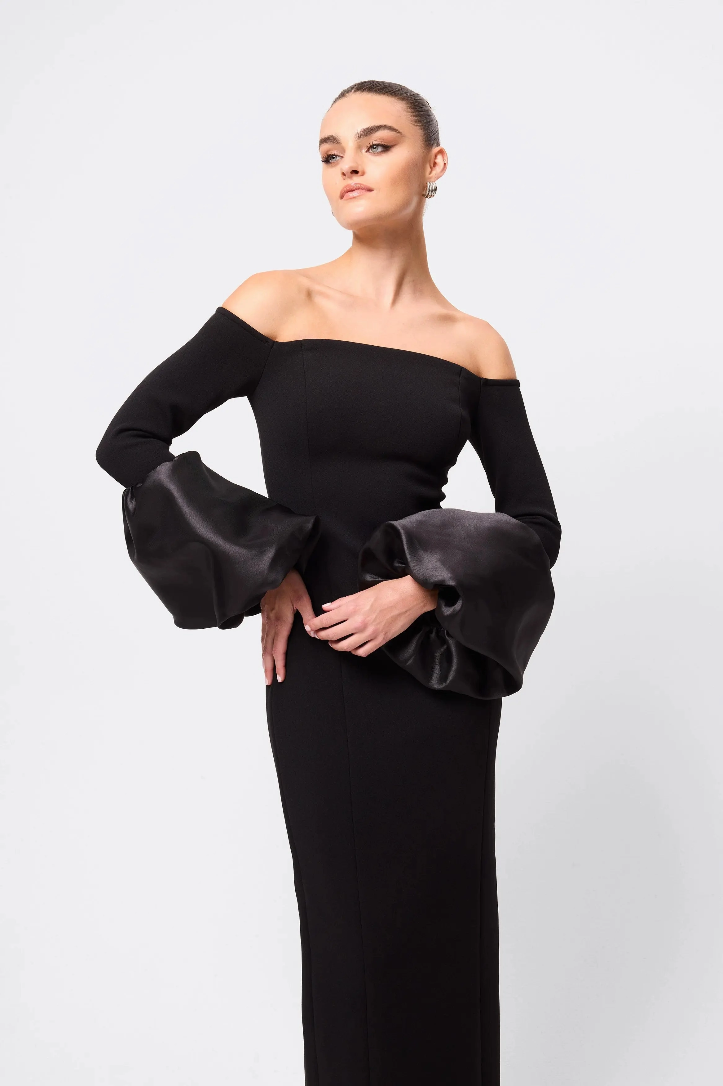 Versatile Piece Brunch Glow On My Mind Maxi Dress Black