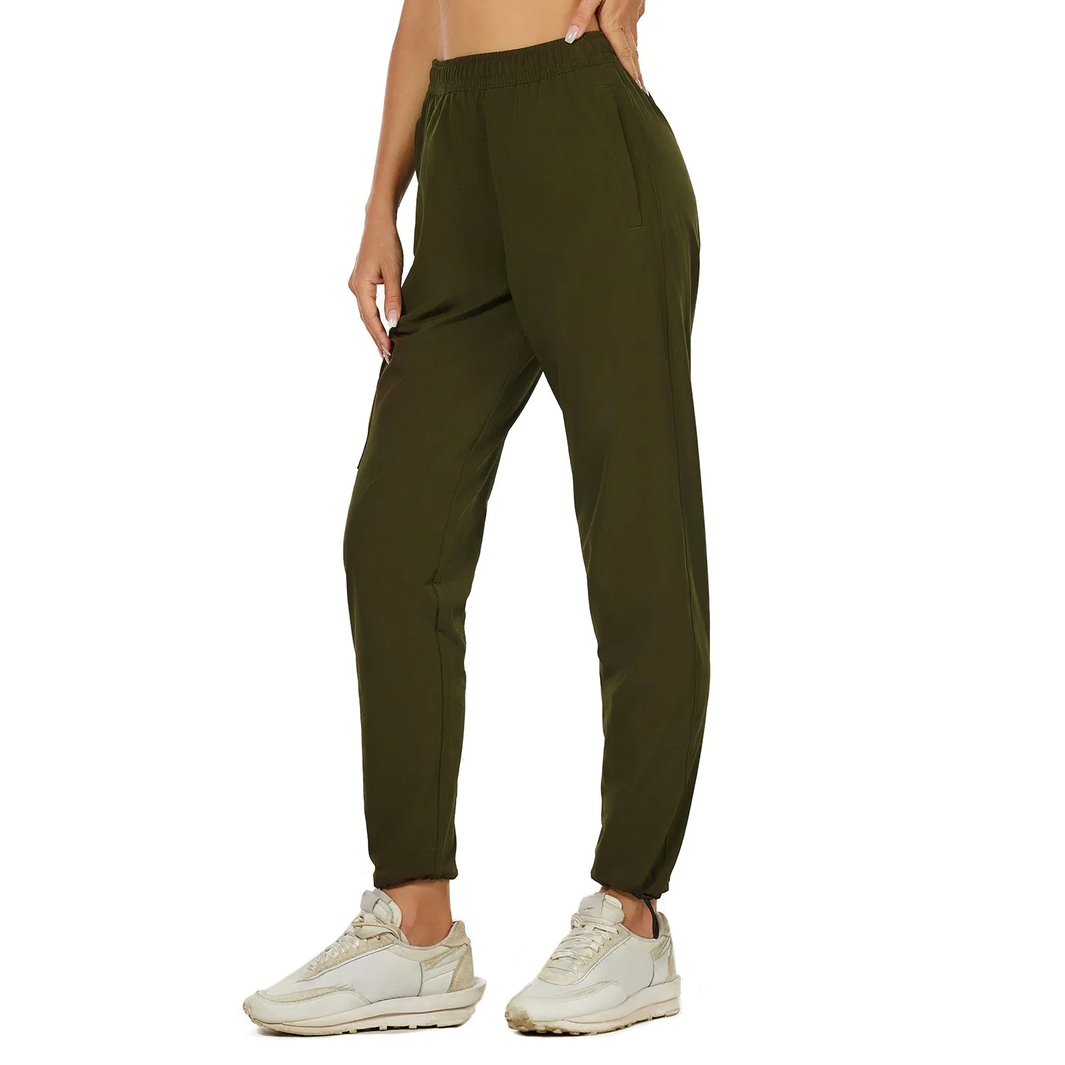 One for All High-Waisted Hiking Pants Army