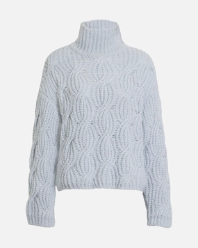 WideNeckOpening TumbleDryFriendlyMaterial Opaline Sweater
