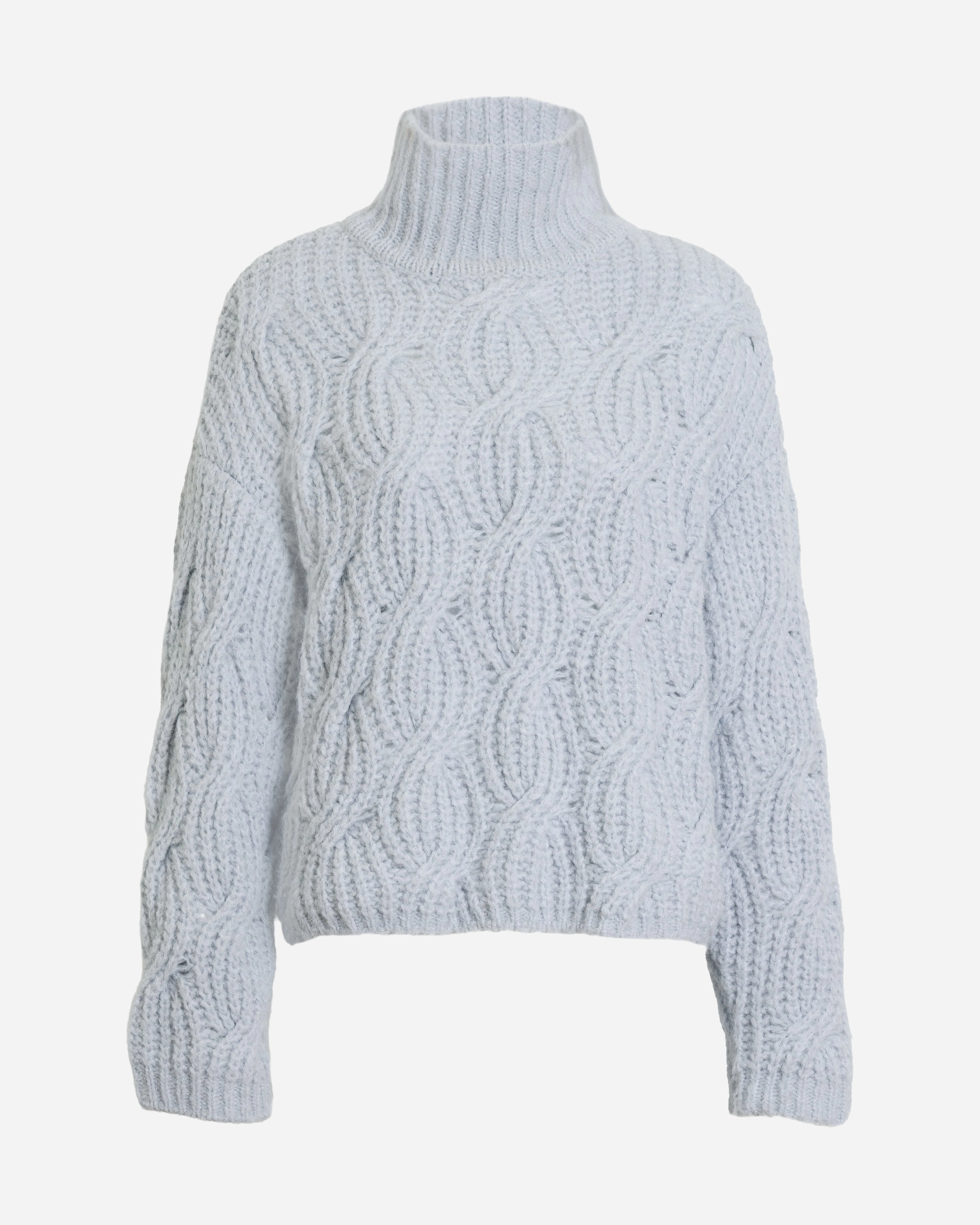 WideNeckOpening TumbleDryFriendlyMaterial Opaline Sweater