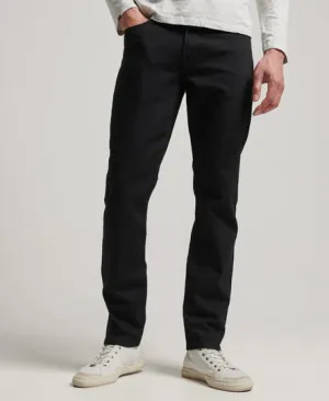 Organic Cotton Slim Straight Jeans - Venom Washed Black