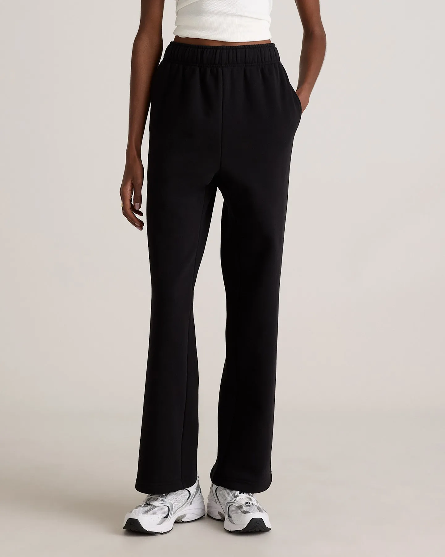 Organic Heavyweight Fleece Straight Leg Sweatpants