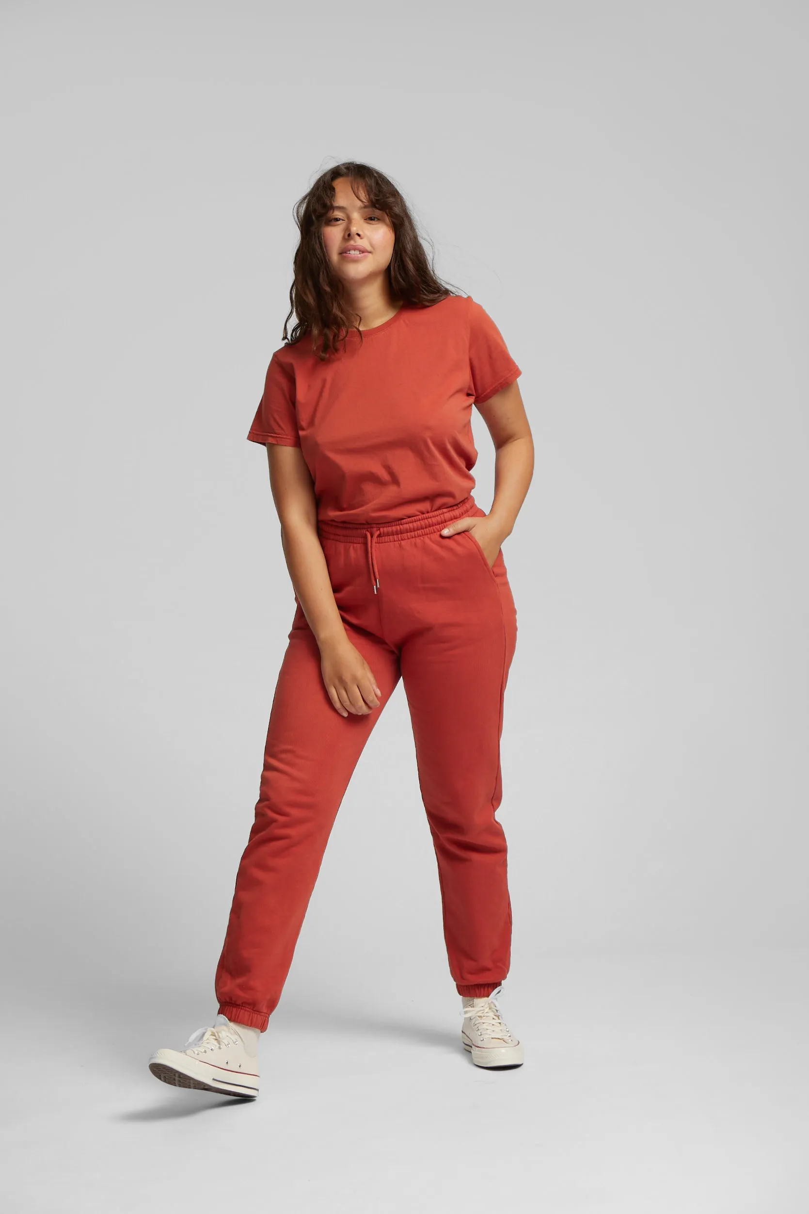 Organic Sweatpants - Steel Blue