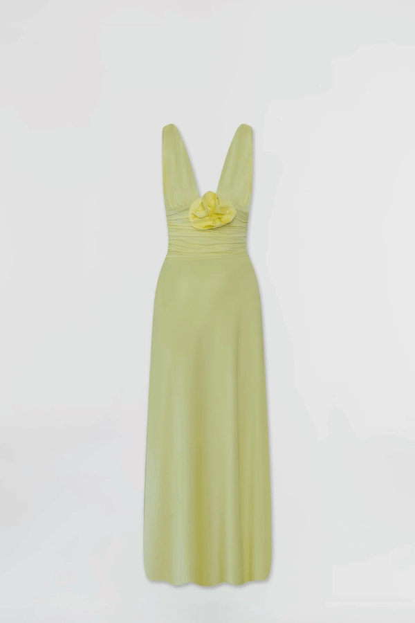 Side Slit Stylish Comfort Orinoco Lime
