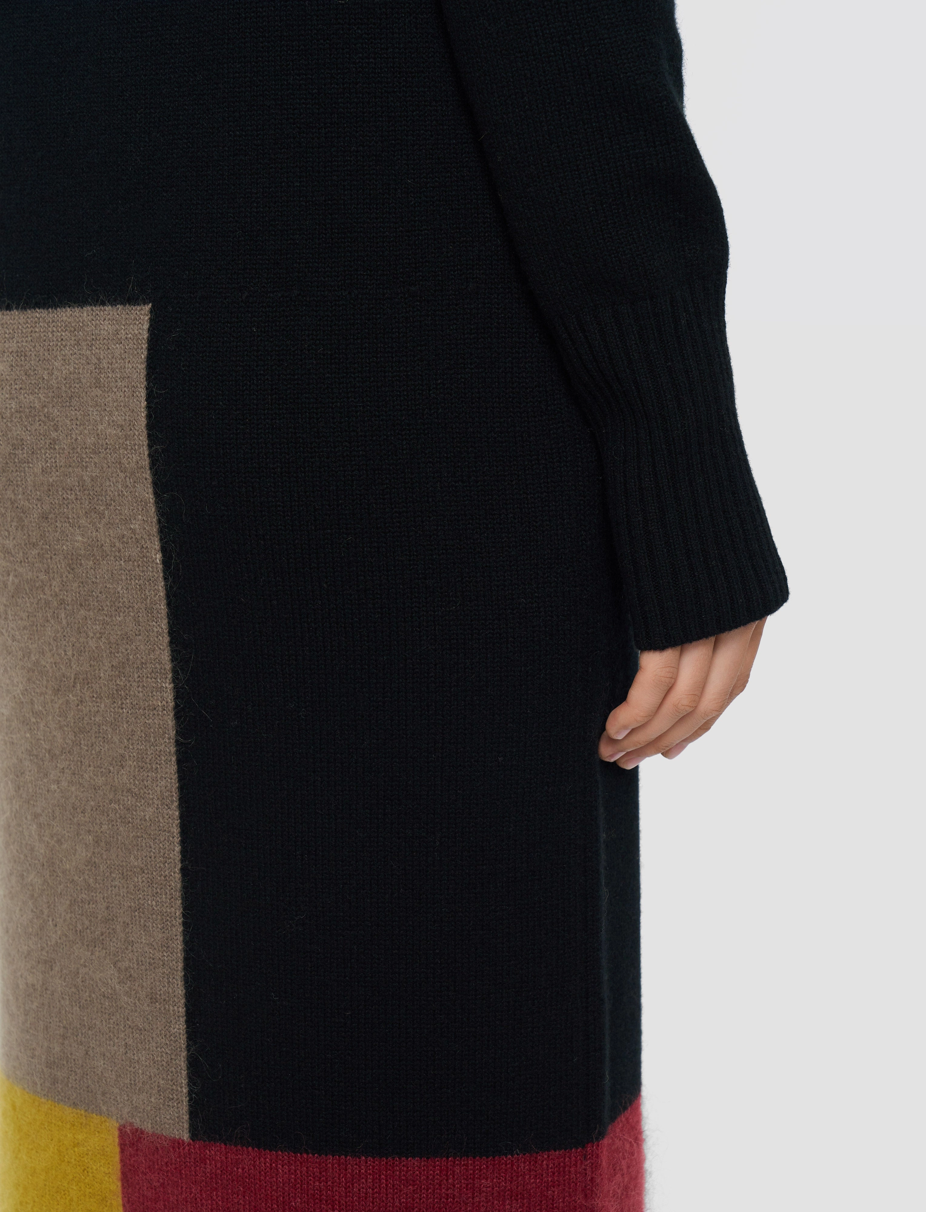 Overlay Merino Wool Dress Calm Shine Casual and Stylish