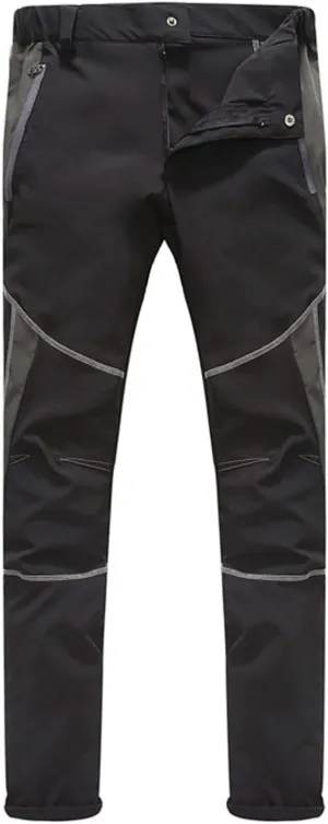 Pants For Men Men's Waterproof Pants Fashion Splice Windproof Trousers Softshell Outdoor Hiking Trousers Cargo Pants
