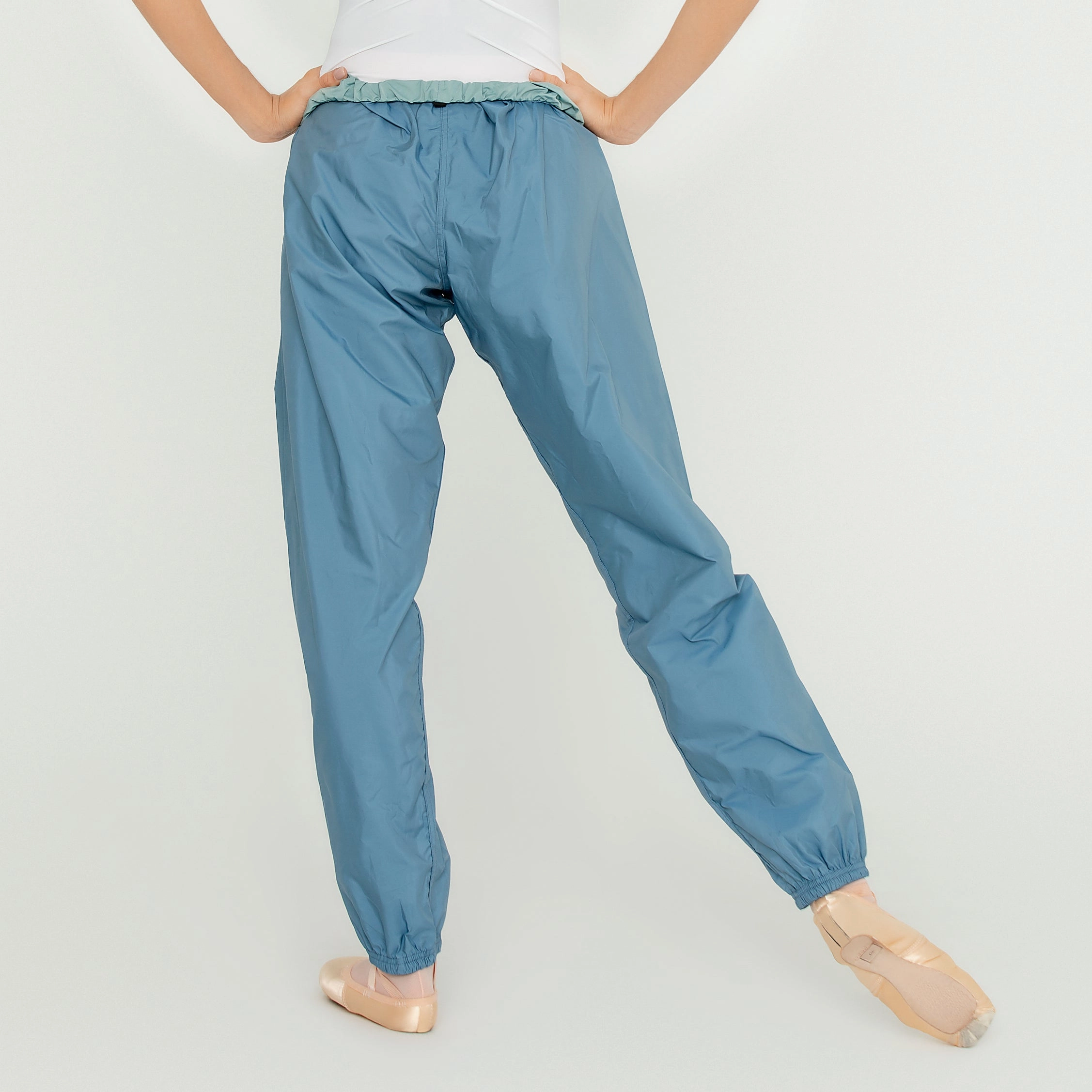 PANTS SLATE BLUE/MIST Relaxed Waist Sporty Look