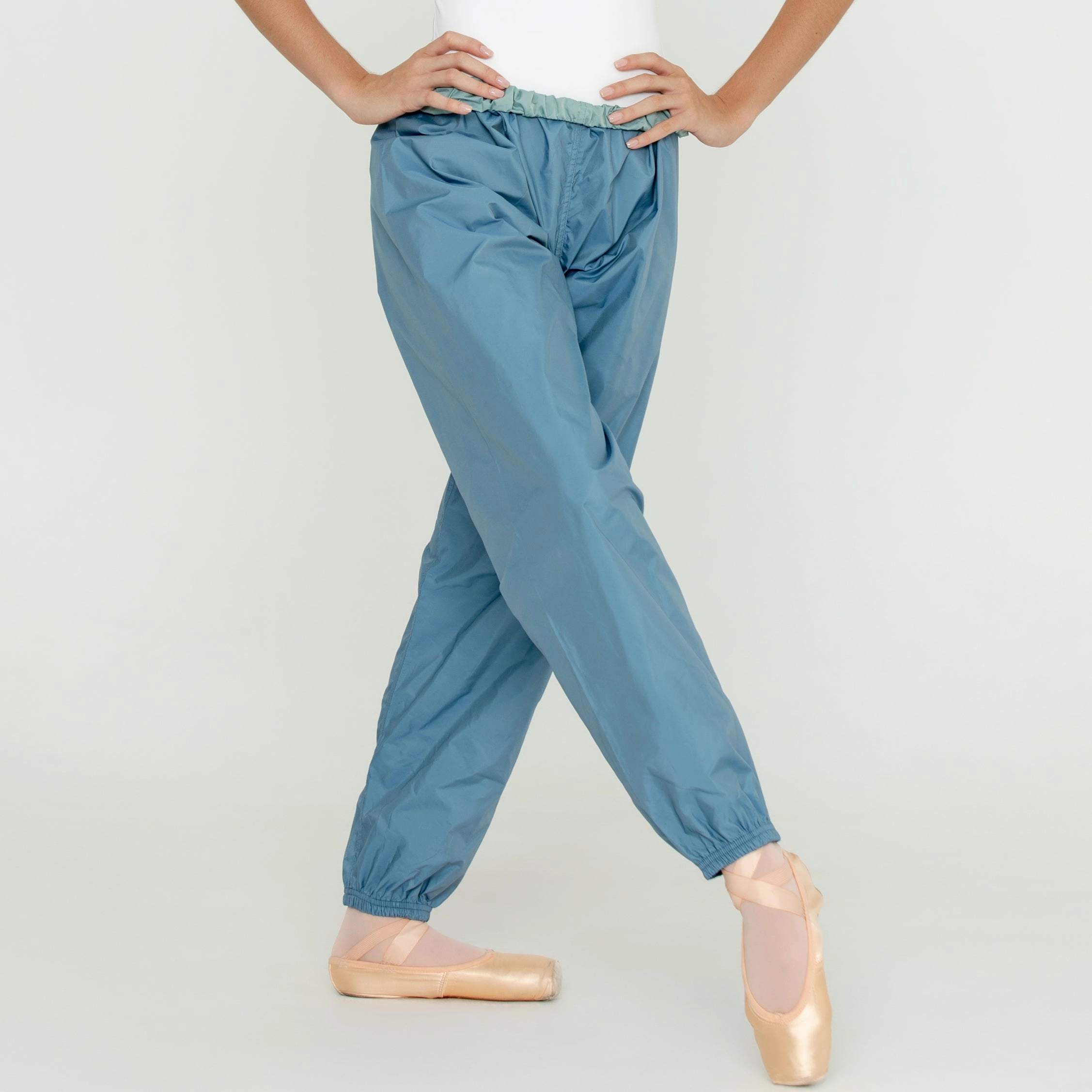 PANTS SLATE BLUE/MIST WrinkleResistantMaterial Organic Cotton Blend