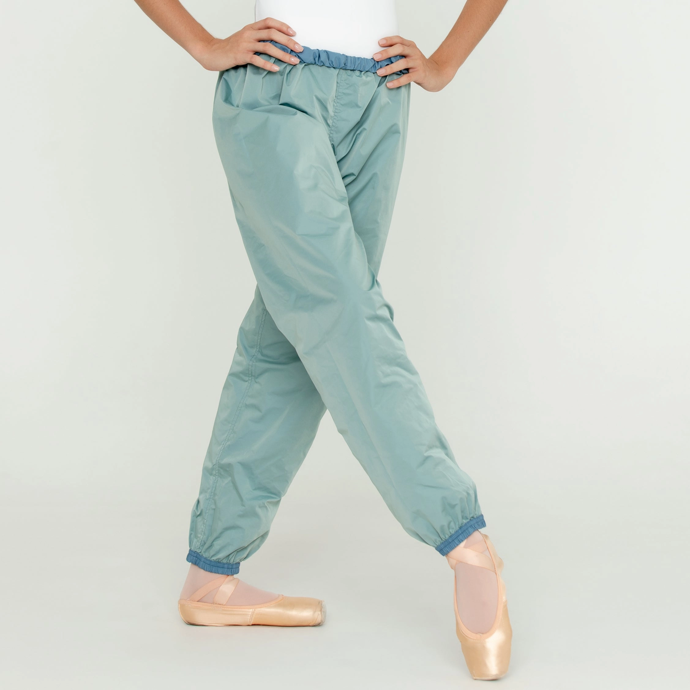 PANTS SLATE BLUE/MIST High Rise No Ride Up