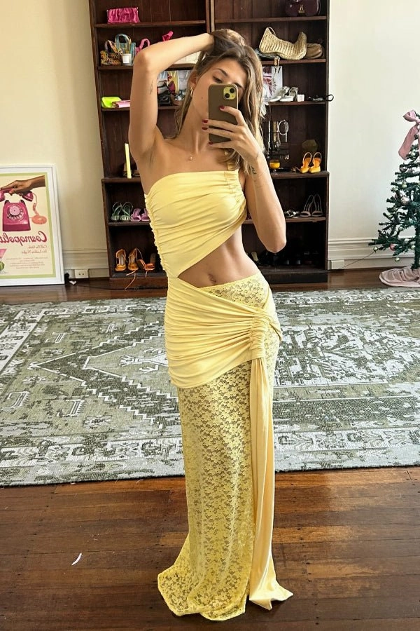 Paradiso Lace Baby Yellow Rural Charm