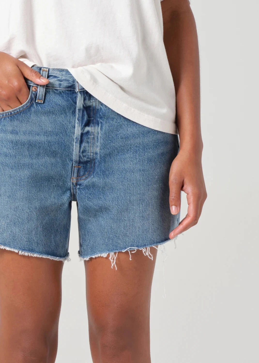 Relaxed Fit Design Parker Long Short Ruin