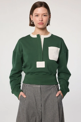 Bamboo Derived Material FlexibleSole PARKER SWEATSHIRT