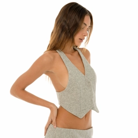 Minimalist Cuff Pau Vest