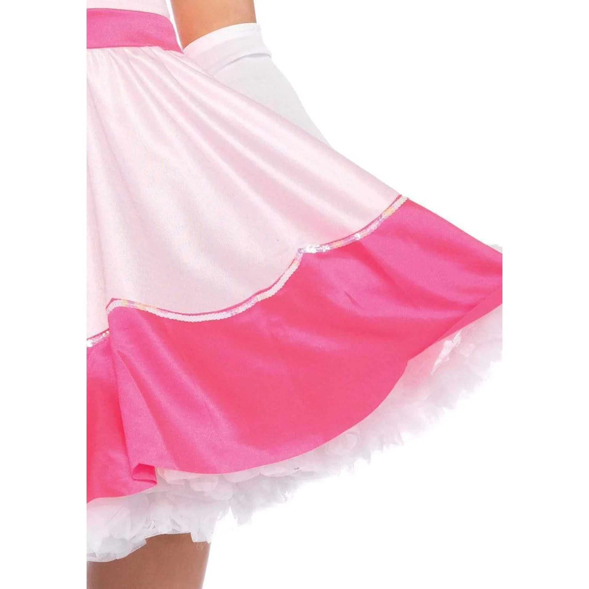 Peachy Pink Princess Costume for Adults, Pink Dress