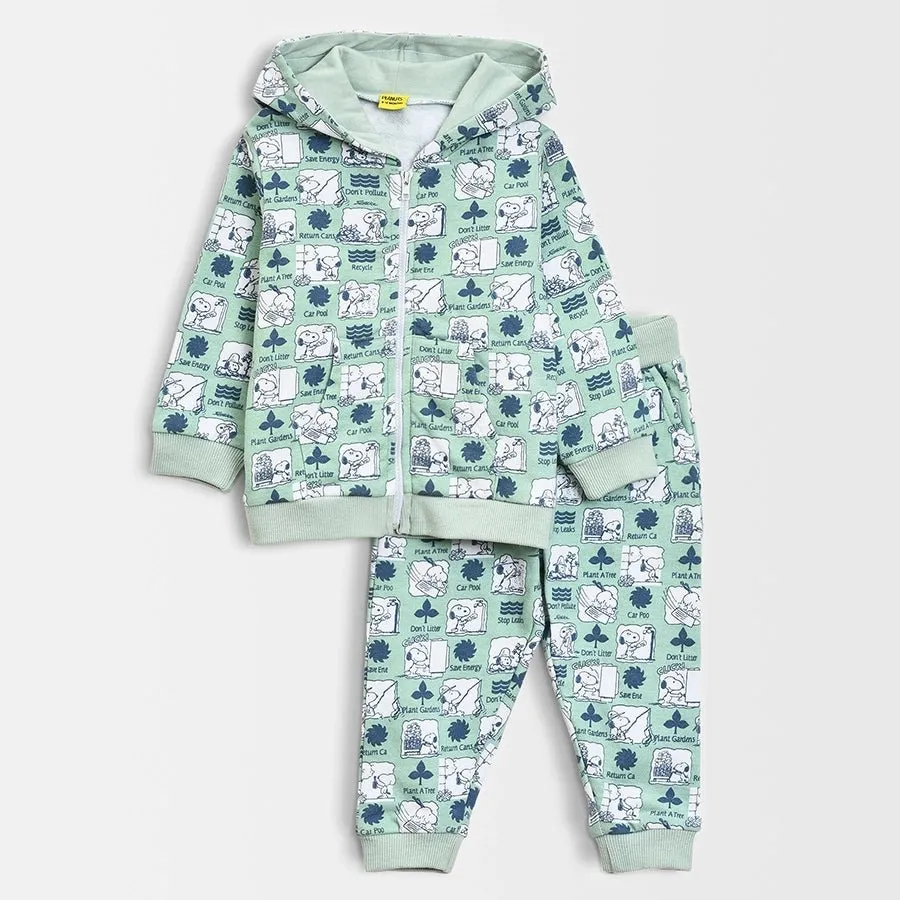 Peanuts™ Fleece Sweatshirt with Pyjama Set for Kids