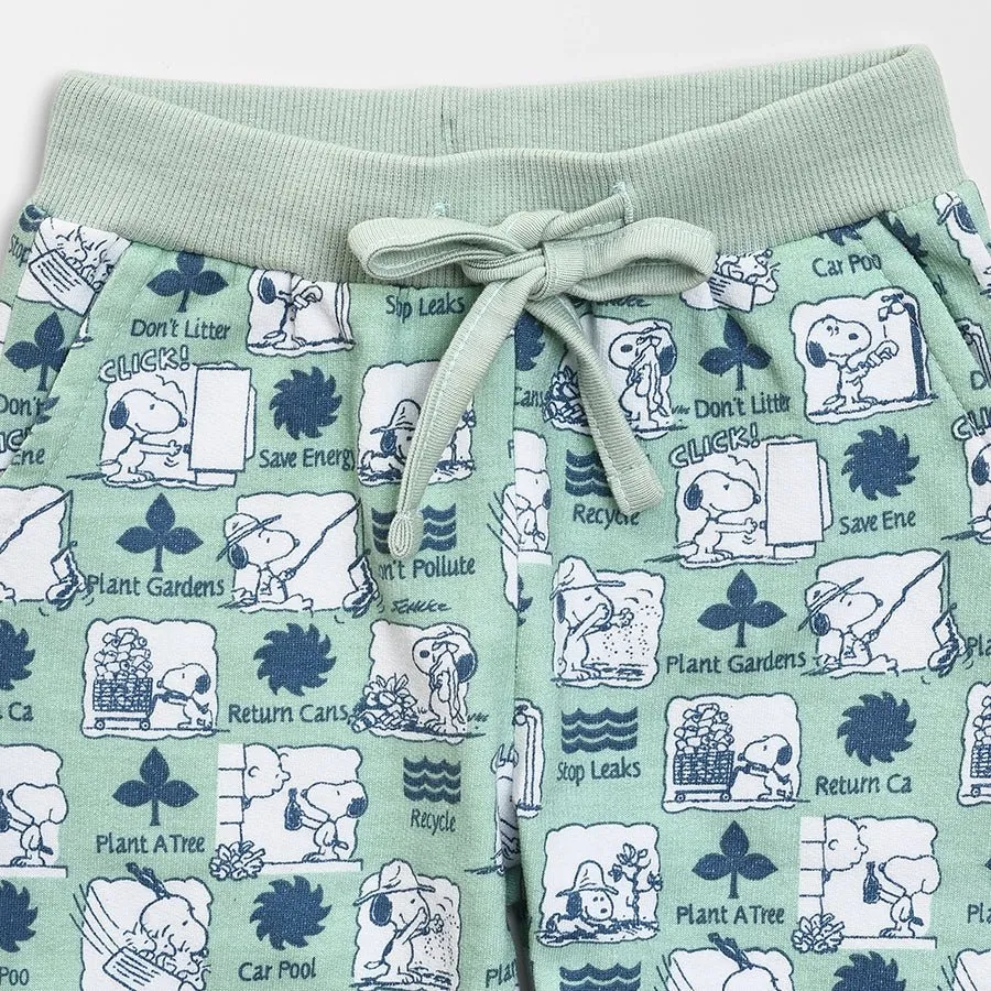 Peanuts™ Fleece Sweatshirt with Pyjama Set for Kids