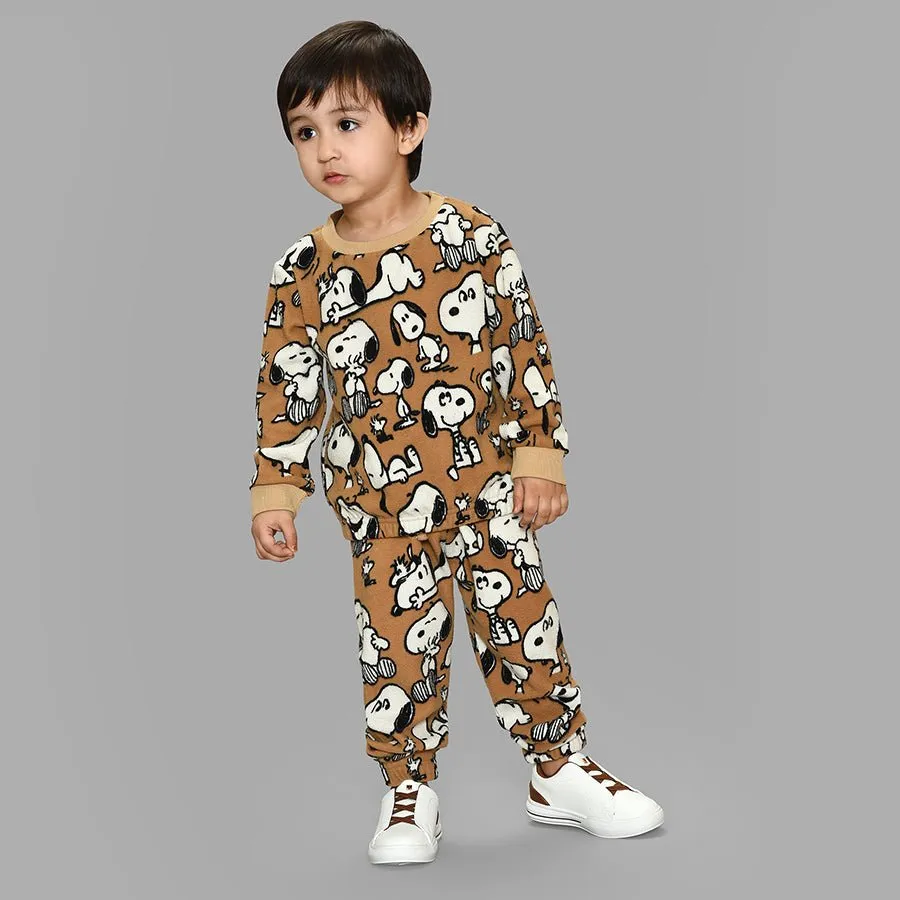 Peanuts™  Snoopy Printed Sweatshirt & Jogger Set
