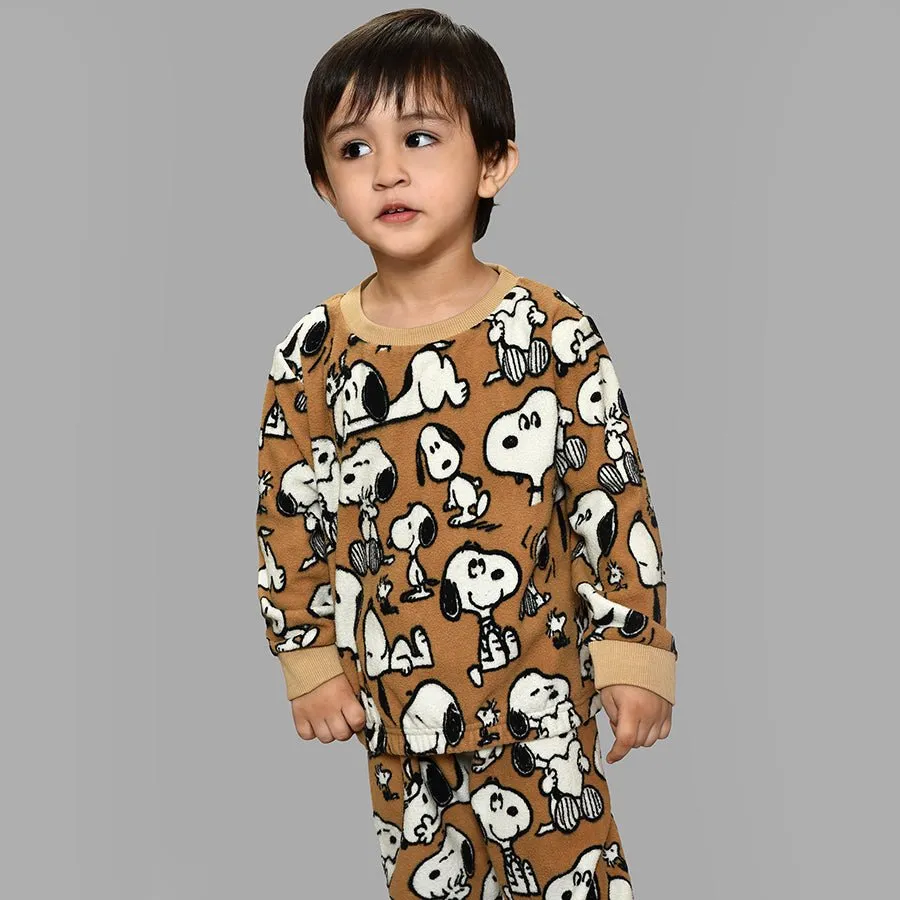 Peanuts™  Snoopy Printed Sweatshirt & Jogger Set