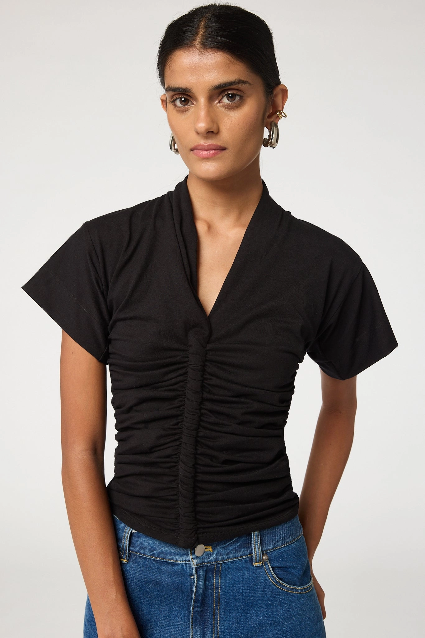 Petal Sleeve Architecture PENELOPE T-SHIRT
