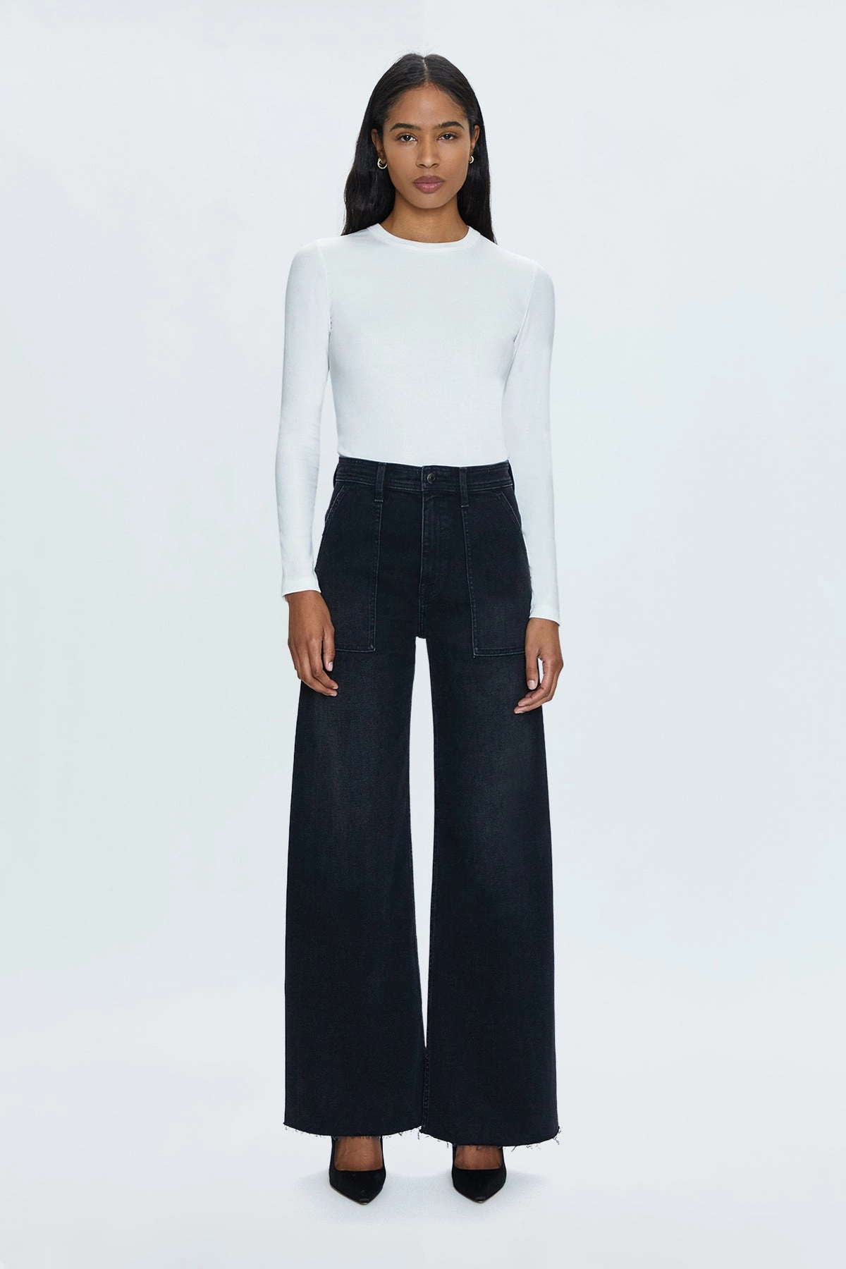 Low Rise Fit Non Irritating PENNY WIDE LEG CROP