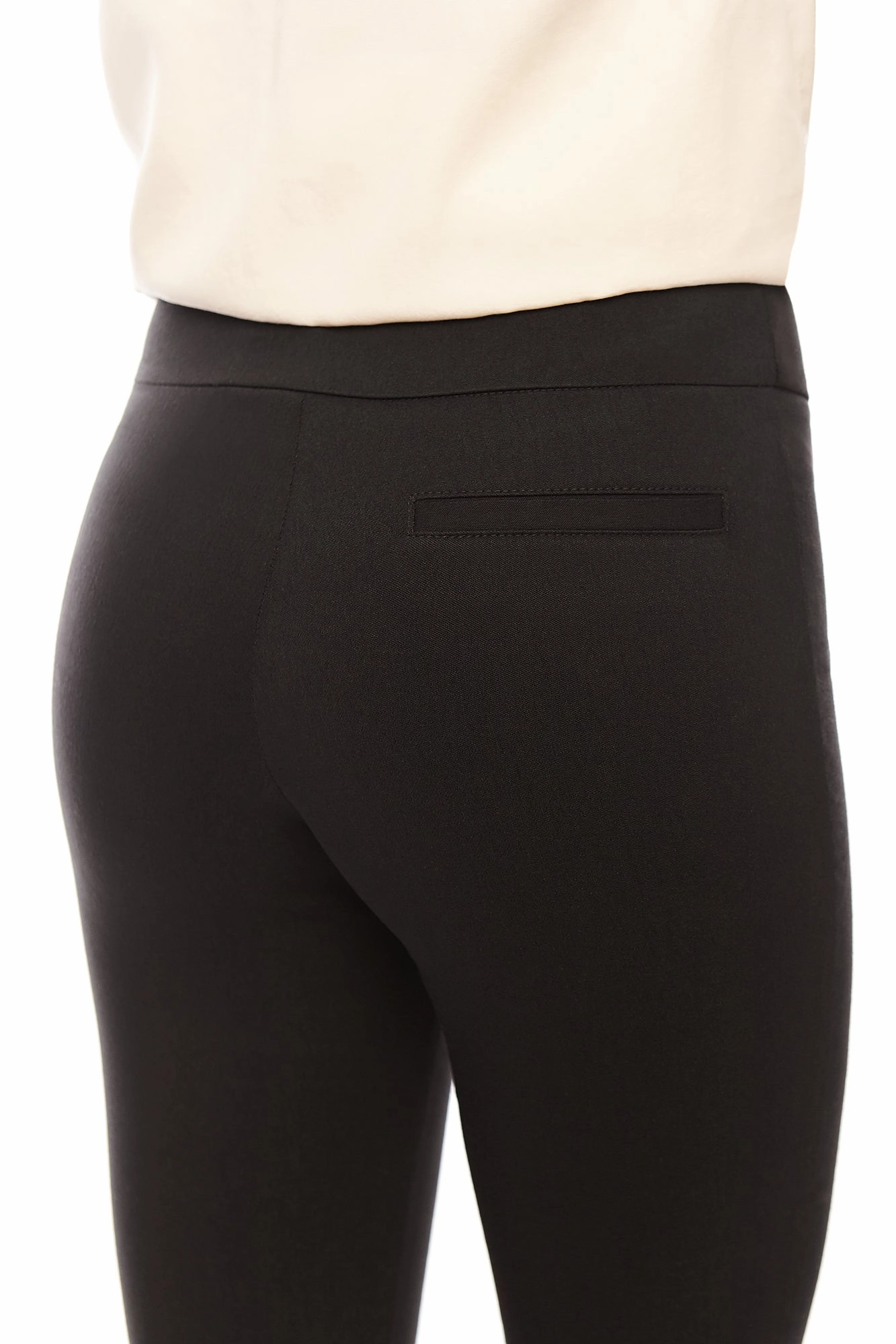 Marlie Black Slimming Pant Timeless Comfort Casual Chic Look