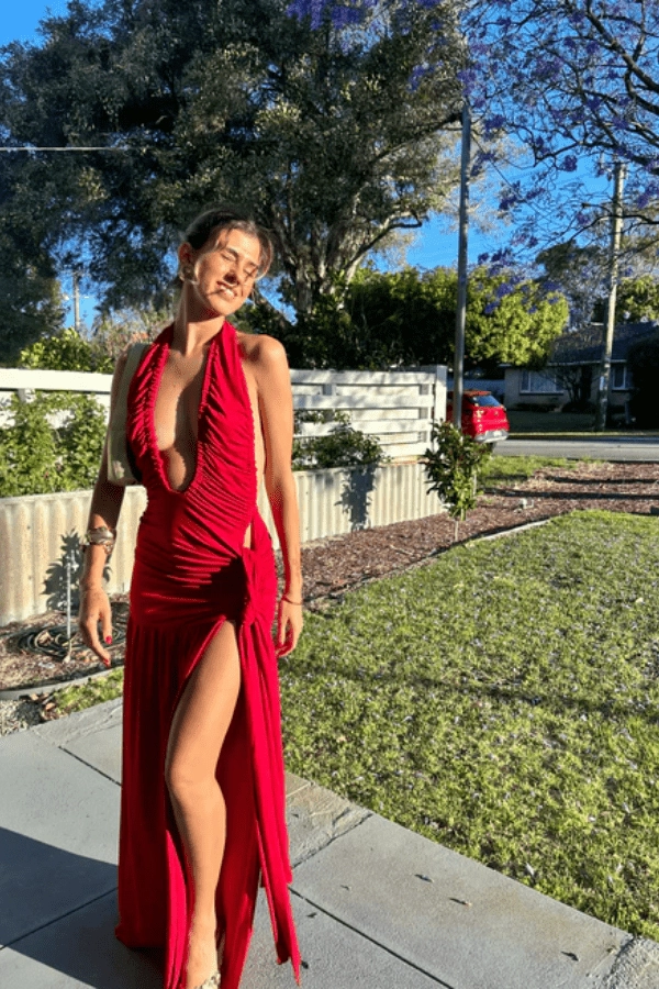 Chic Tailoring Waist Dakota Pure Red