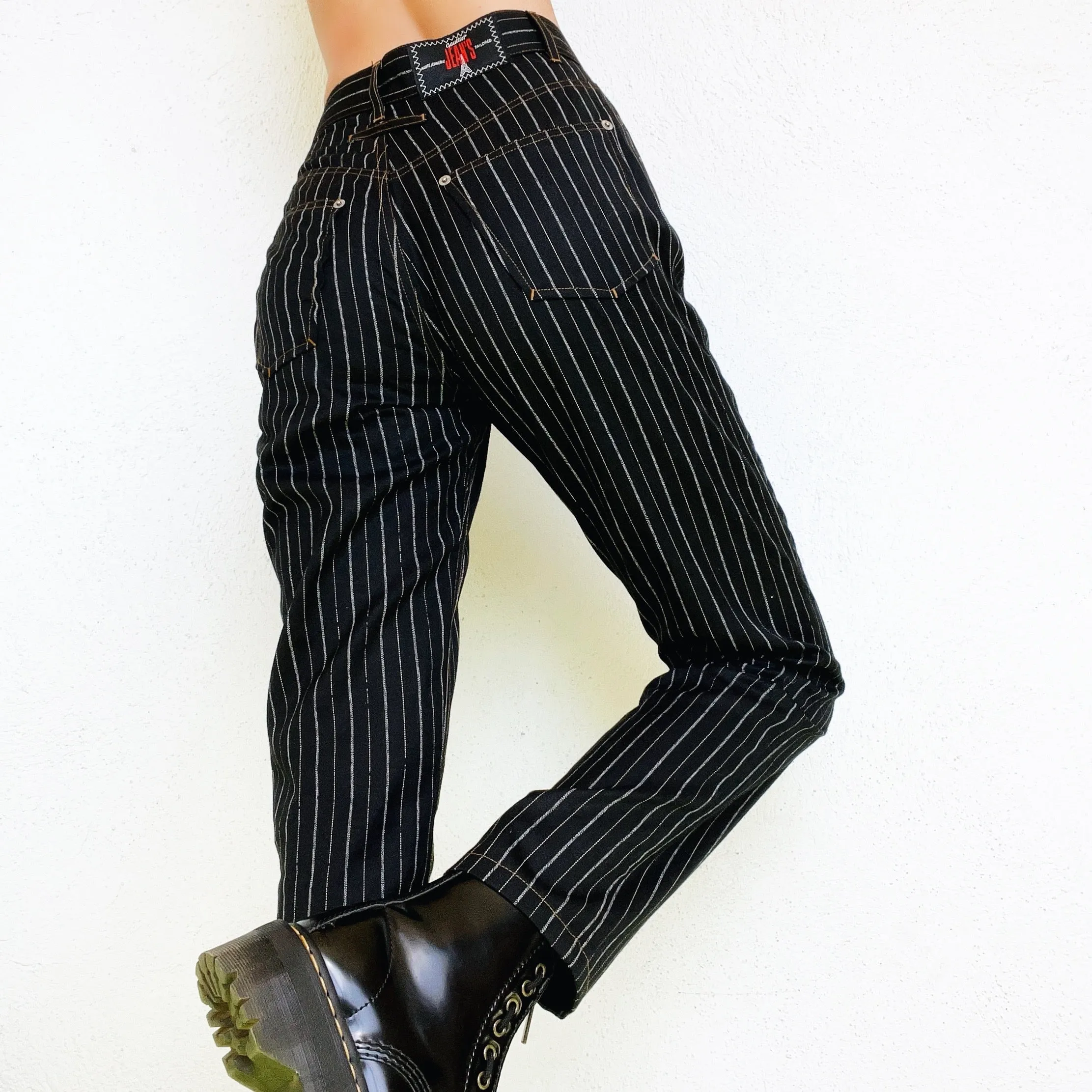 Pinstriped Gaultier Pants